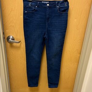 Denim Company Dark Blue Skinny Jeans